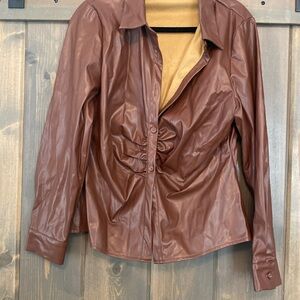 O twelfth leather shirt